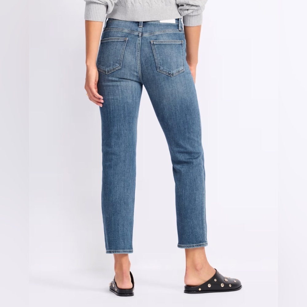 Pistola Women’s 24 Monroe High-Waist Cigarette Crop Organic Cotton Jeans - NWT! - Picture 2 of 15